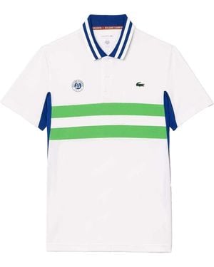 Lacoste S Roland Garros Pique Polo Shirt - Green