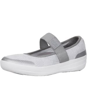 Fitflop Uberknit Mary Janes Weave Flat - Black