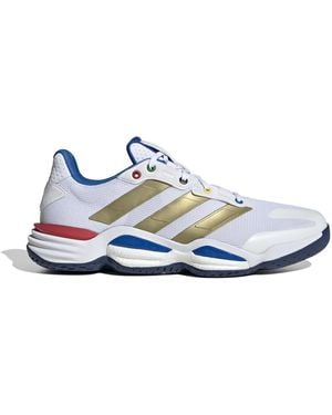 adidas Stabil 16 Low Top Trainers S White 8 Uk - Blue