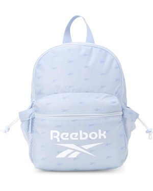 Reebok Zipper Closure Mini Lightweight Backpack Purse For - Everyday Bag & Travel Bag For - Blue
