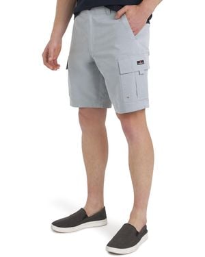 Quiksilver Regular Fit Fixed Waist Water Friendly Active Hybrid Cargo Shorts - Blue