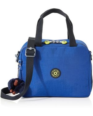 Kipling Miyo, Medium Insulated Lunch Bag, Water Repellent, 25 Cm, 8 L, Blue Ink C