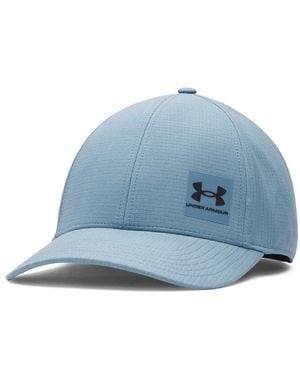 Under Armour Iso-chill Armourvent Stretch Fit Hat, - Blue