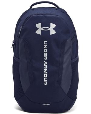 Under Armour Hustle 6.0 Backpack Midnight Midnight Metallic - Blue
