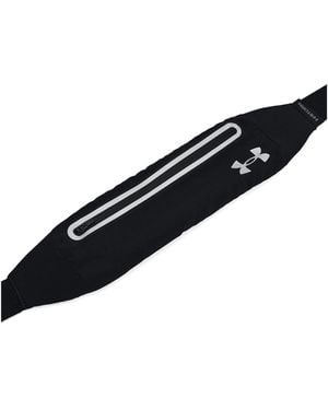 Under Armour Unisex Flex Speedpocket Run Belt Vêtements De Course Ceinture Running Black - Noir - Vert