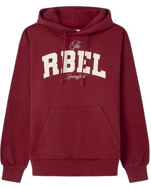 Springfield Rbel Crack Capuchontrui - Rood