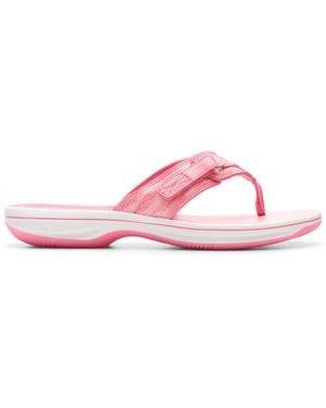 Clarks S Breeze Sea H Flip Flop - Black