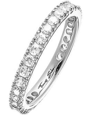Thomas Sabo Ring 925 Silber Zirkonia weiß Gr. 54