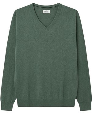 Springfield Jersey Básico Cuello en V Gg12 Pico - Verde