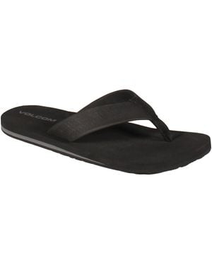 Volcom Daycation Flip Flop Sandal - Black