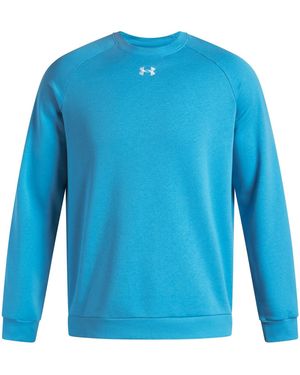 Under Armour Rival Fleece Crewneck Sweatshirt - Blue