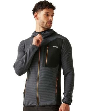 Regatta Giacca in pile LAKEWRIGHT - Uomo, Cenere/Nero, XXL