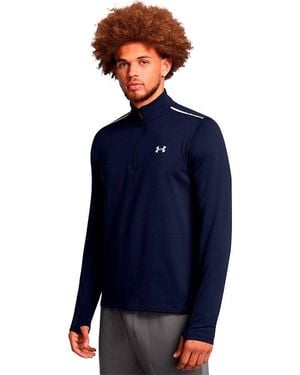 Under Armour Vanish Cw Half Zip Long Sleeve T-shirt L Blue