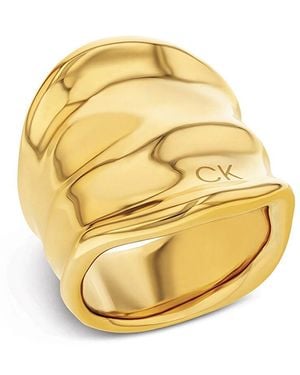 Calvin Klein Anel, Aço - Metallic
