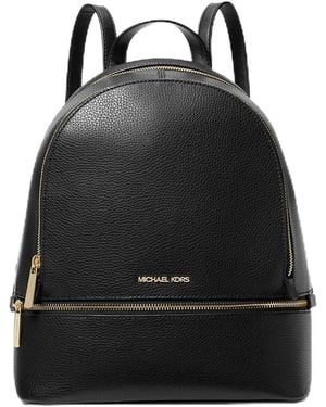 Michael Kors Zaino in pelle con ciottoli di - Nero