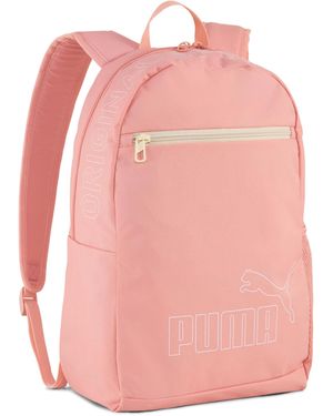 PUMA , Phase II Zaino, , Rosa, Taglia Unica, Rosso, Única