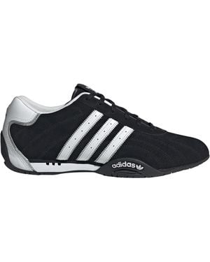 adidas Originals Adiracer Low Trainers In Black And White