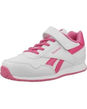 Reebok Royal Jog 3.0 Elastic & Top Strap Trainer - White