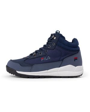 Fila Alpha Mid Bottes Tendance - Bleu