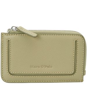 Marc O' Polo Florica Zip Wallet S Forest Sand - Verde