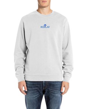 Replay M6962 Maglia di Tuta - Grigio