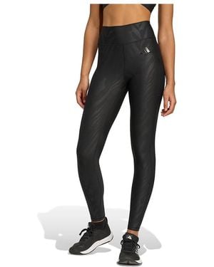 adidas Legging Long Optime AOP - Noir