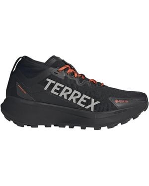 adidas Mens Terrex Agravic Gtx Trail Running Trainers Shoes - Black, Black, 11 Uk