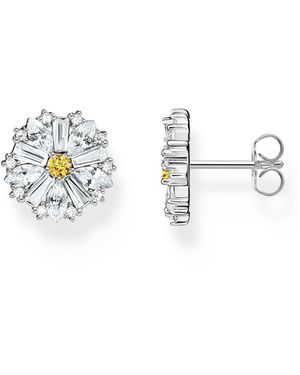 Thomas Sabo 89210456 Stud Earrings 925 Silver Zirconia One Size - Metallic