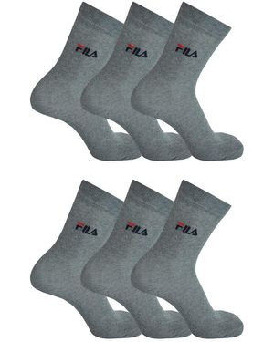 Fila 6 Pacco Calzini - Grigio