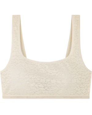 Women'secret Sujetador Superior Colección Wild Helanka - Neutro