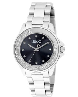 Liu Jo Orologio Elegante da donna al quarzo in acciaio - Modello Dancing Elegance TLJ2498 - Orologio con cristalli girevoli nel - Metallizzato