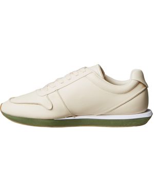 Calvin Klein Retro Runner Lace Up Lth Pinch Ym0ym01455 Low Top - Black