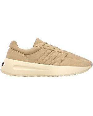 adidas Fear Of God X Athletics Los Angeles Lace Up Trainers - Natural