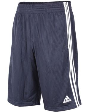 adidas Triple Up Short Basketball Fitness Sportshort Knielang - Blau