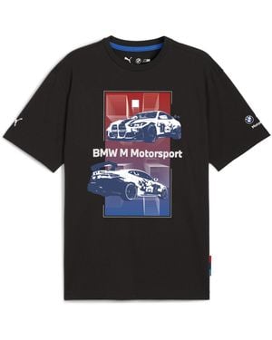 PUMA Bmw M Motorsport Block T-shirt - Black