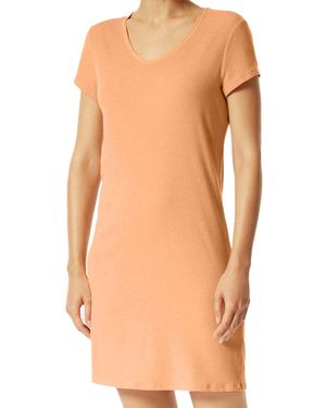 Schiesser Sleepshirt 1/2 Arm - Orange