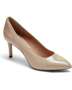 Rockport S Total Motion 75mm Pieced Heels - Brown