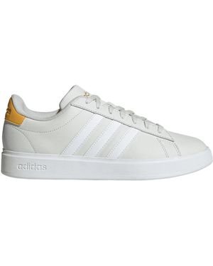 adidas Grand Court 2.0 Trainers In Grey - White