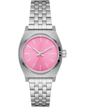 Nixon Analog Uhr mit Edelstahl Armband A399-2719-00 - Pink