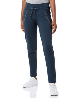 Gerry Weber Modische Jogpants Hose Freizeit verkürzt Jogpants unifarben leicht verkürztes Bein Dark Petrol 36 - Blau
