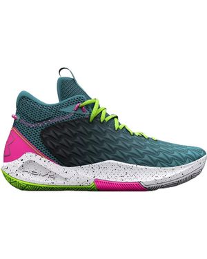 Under Armour Hovr Havoc 5 Clone Adult Basketball Shoes - Blue
