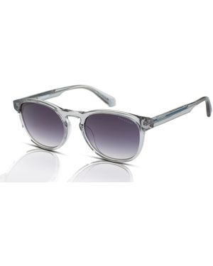 Superdry Sds-5030 Sunglasses 108 Grey Crystal/smoke Fade - Black