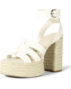 The Drop Bea Platform Heel - Natural