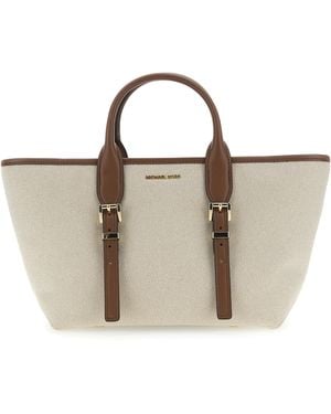 Michael Kors Sm Satchel Hand Bag - Brown