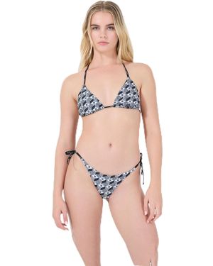 HUGO Pure_side Tie 10271387 01 Bikini_bot_sidetie - Pink