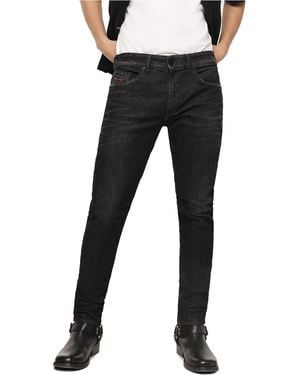 DIESEL Sweatjeans Thommer -T 0077U Jeans Joggjeans Regular Slim Skinny - Schwarz
