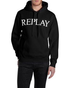 Replay M3104 Sweatshirt à Capuche - Noir