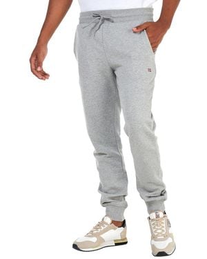 Napapijri Grey Cotton Jeans & Pant