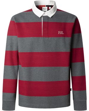 Pepe Jeans Craig Poloshirt Voor - Rood