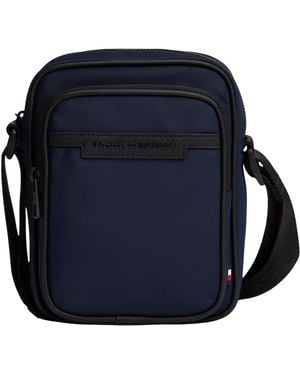 Tommy Hilfiger 's Repreve Mini Reporter Bag With Zip - Blue
